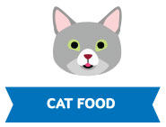EnTrust Cat Food button - illustrated cat