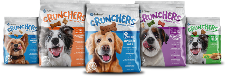 EnTrust CRUNCHERS bags