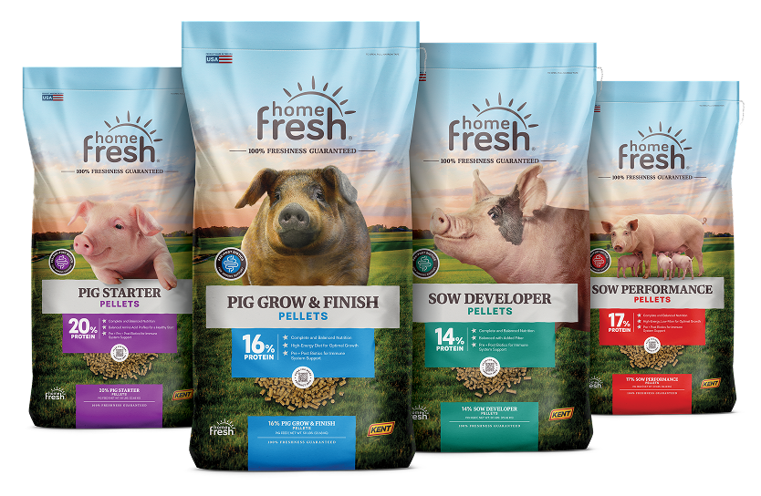 Home Fresh swine feed lineup