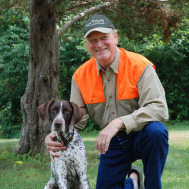 Paul Fuller and dog